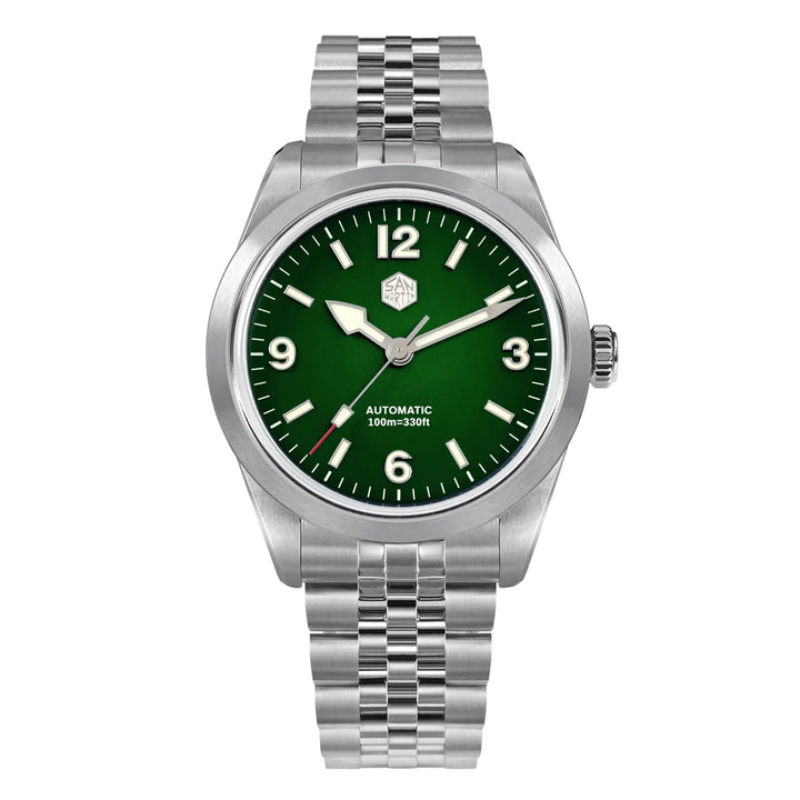 Glorious Sapphire Glass Mechanical Wristwatch