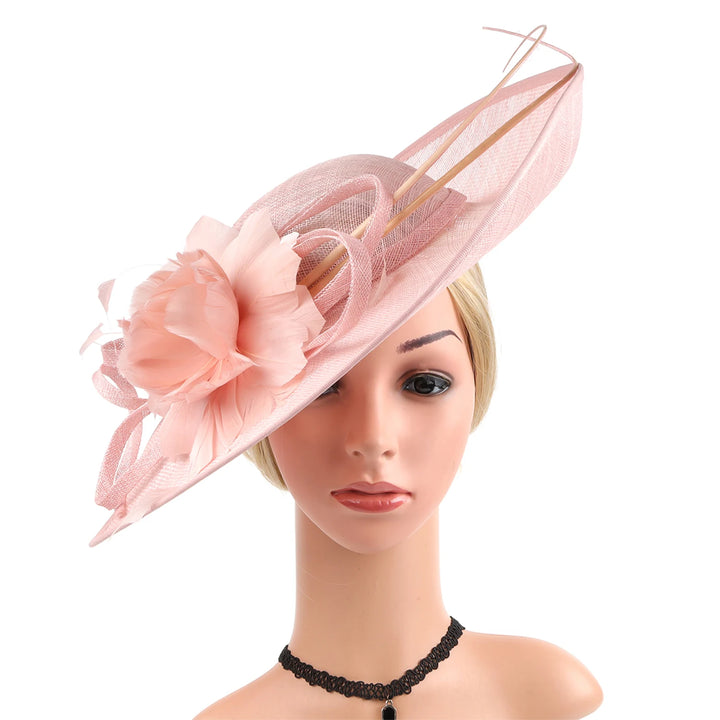 Unique Derby Sinamay Hat