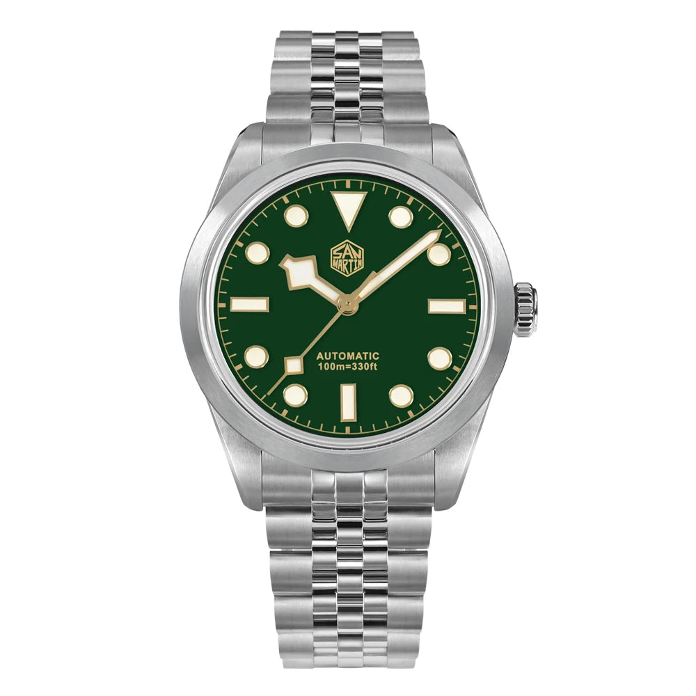 Glorious Sapphire Glass Mechanical Wristwatch