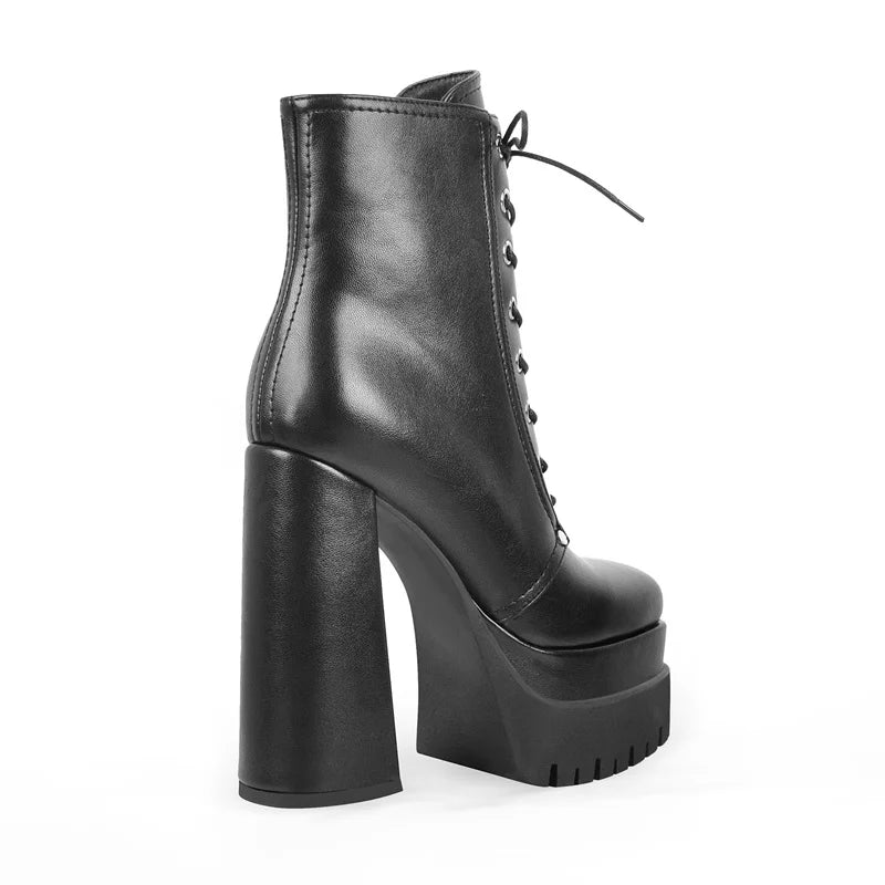Trendy Side Zipper Ankle Boots