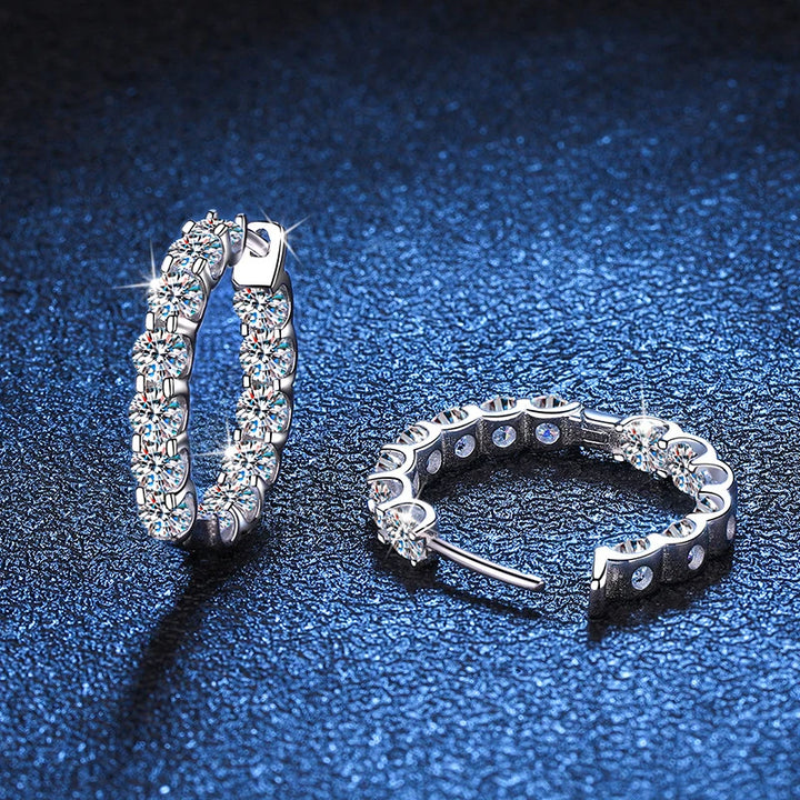 Sweet Gold Plated Hoop Earrings