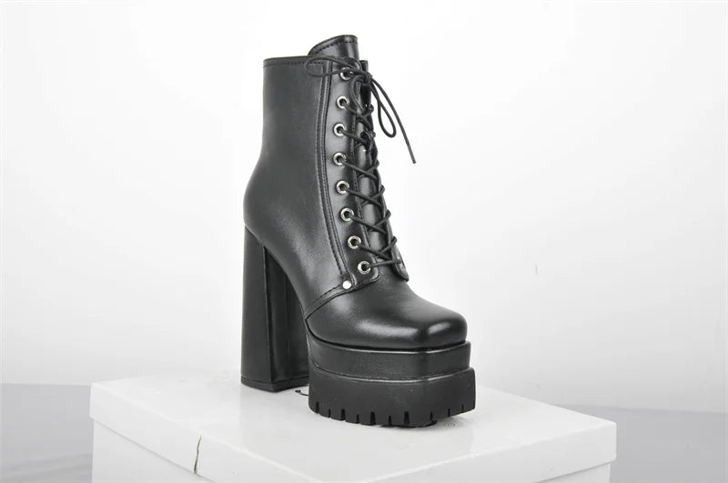 Trendy Side Zipper Ankle Boots
