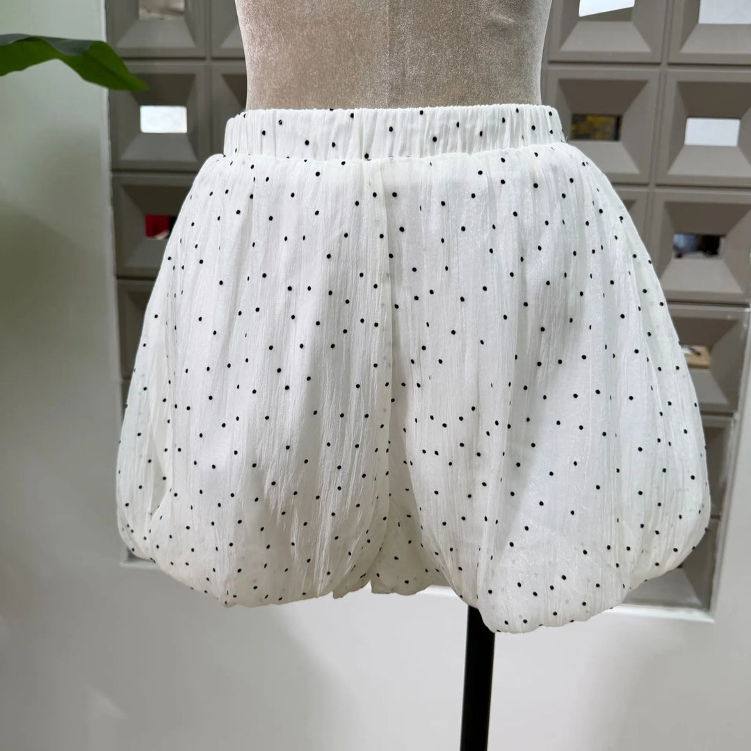Smart Sleeveless Shorts Top Set