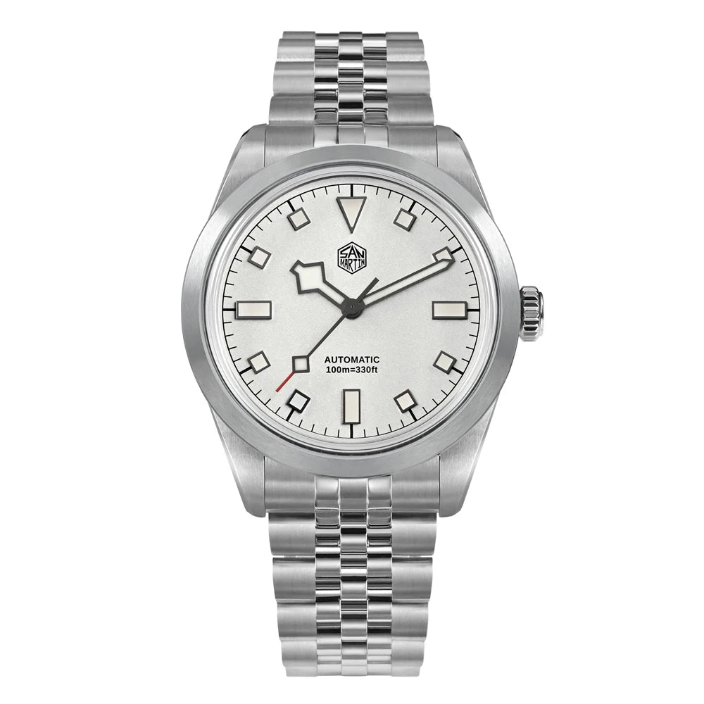 Glorious Sapphire Glass Mechanical Wristwatch