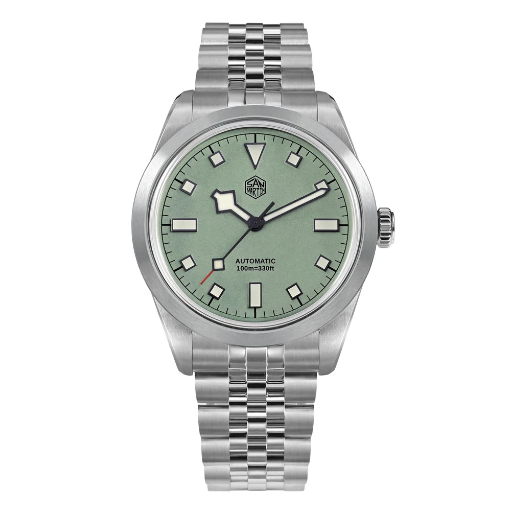 Glorious Sapphire Glass Mechanical Wristwatch