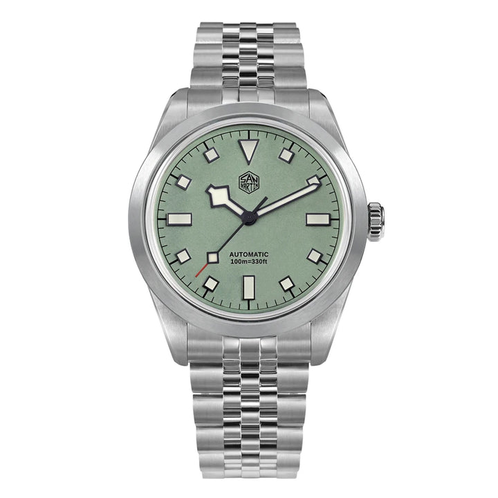 Glorious Sapphire Glass Mechanical Wristwatch