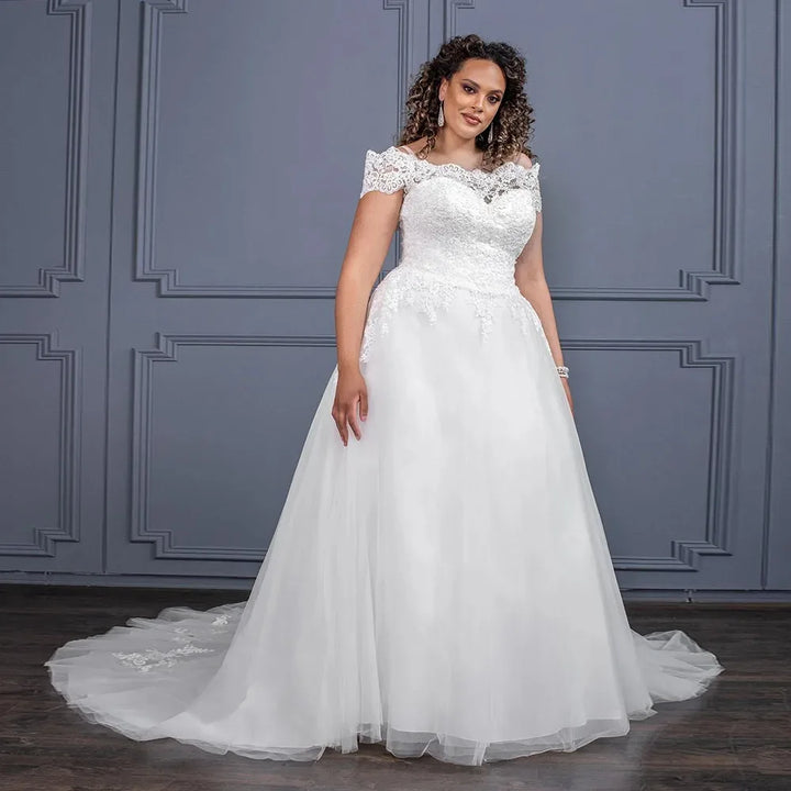 Romantic Chic A-Line Bridal Dress