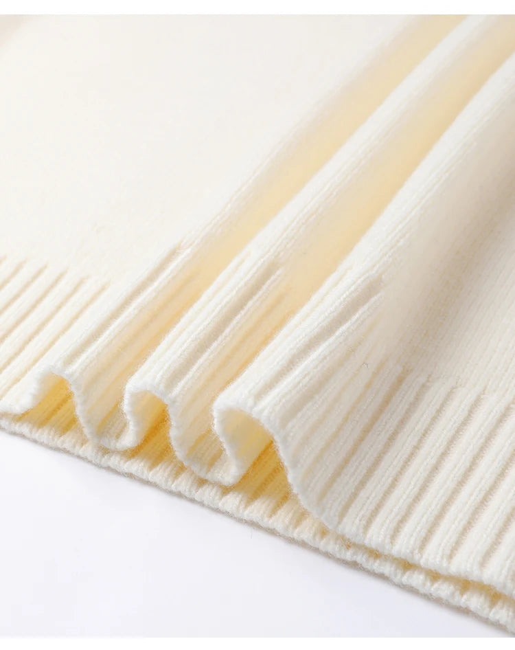 Luxury Half-Zip Wool Sweater