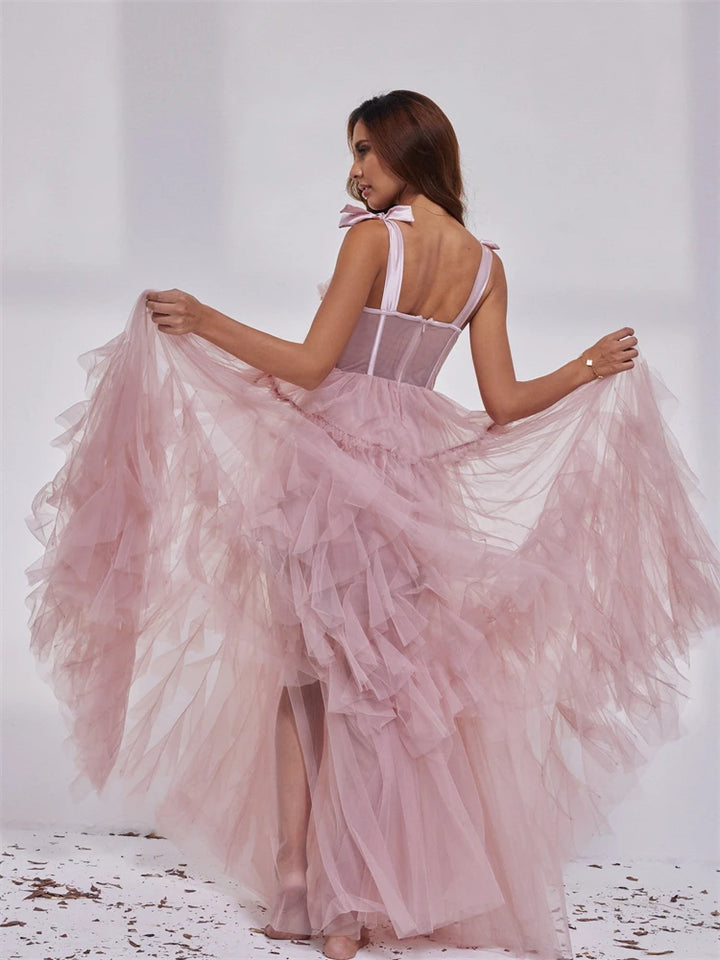 Dreamy Soft Bridal Shower Dress