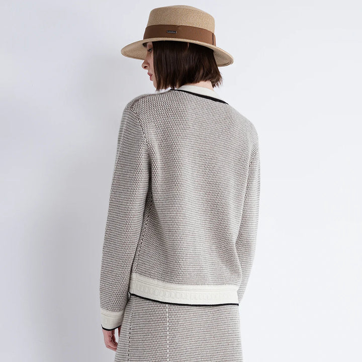 Soft Wool Blend Knitted Cardigan