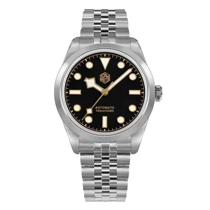 Glorious Sapphire Glass Mechanical Wristwatch