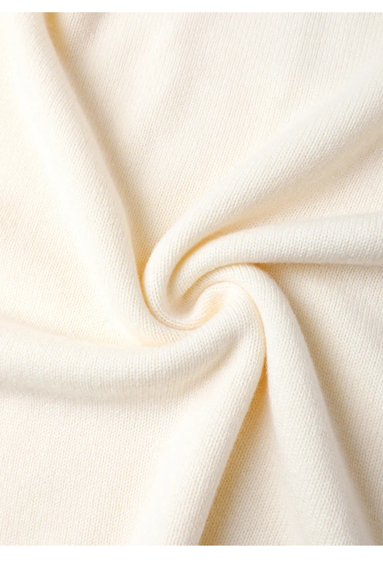 Luxury Half-Zip Wool Sweater