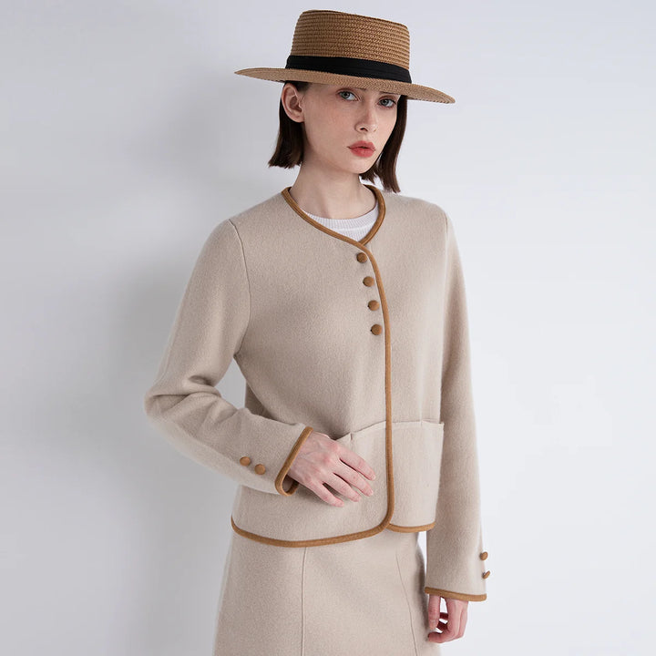 Modish Cashmere Warm Knit Jacket