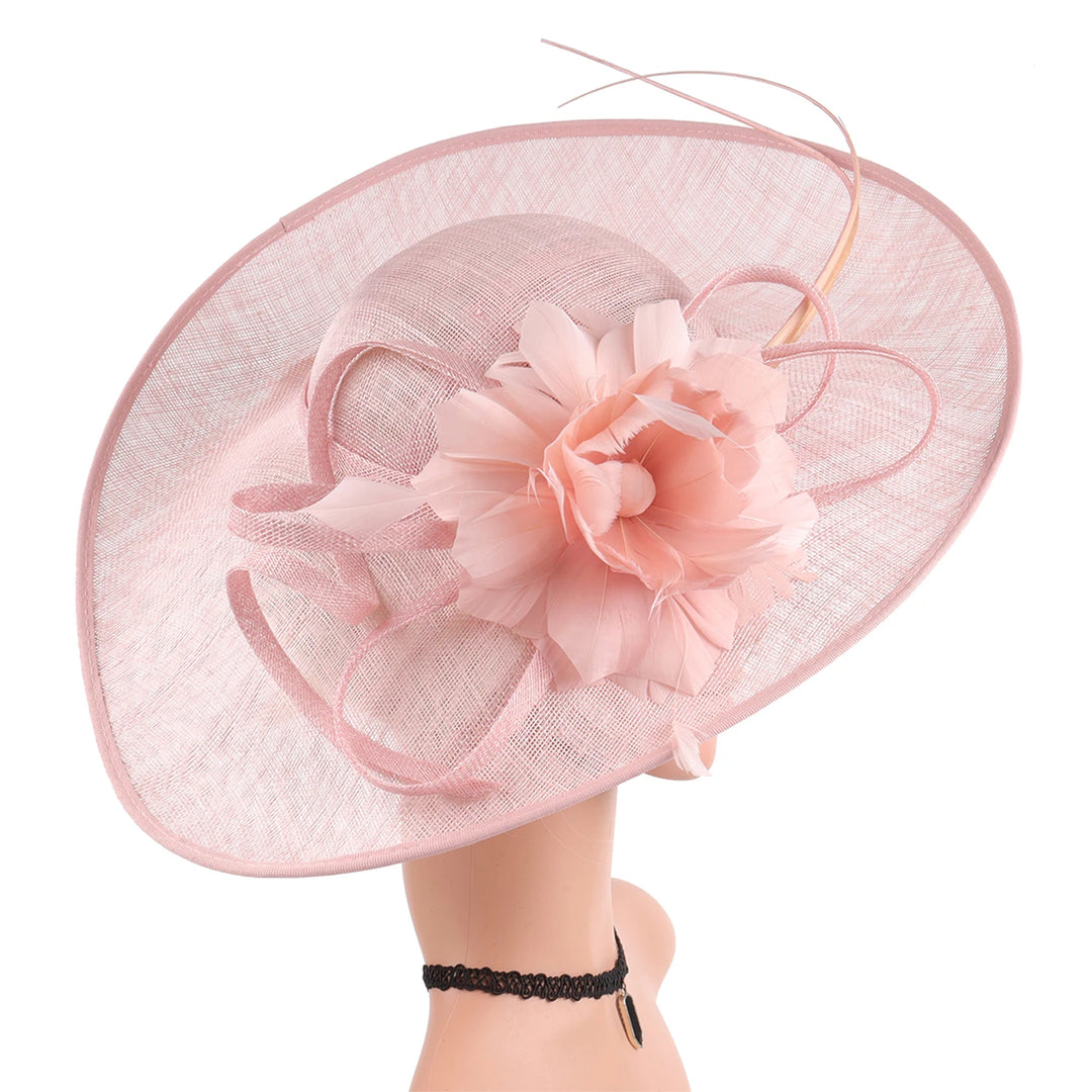 Unique Derby Sinamay Hat