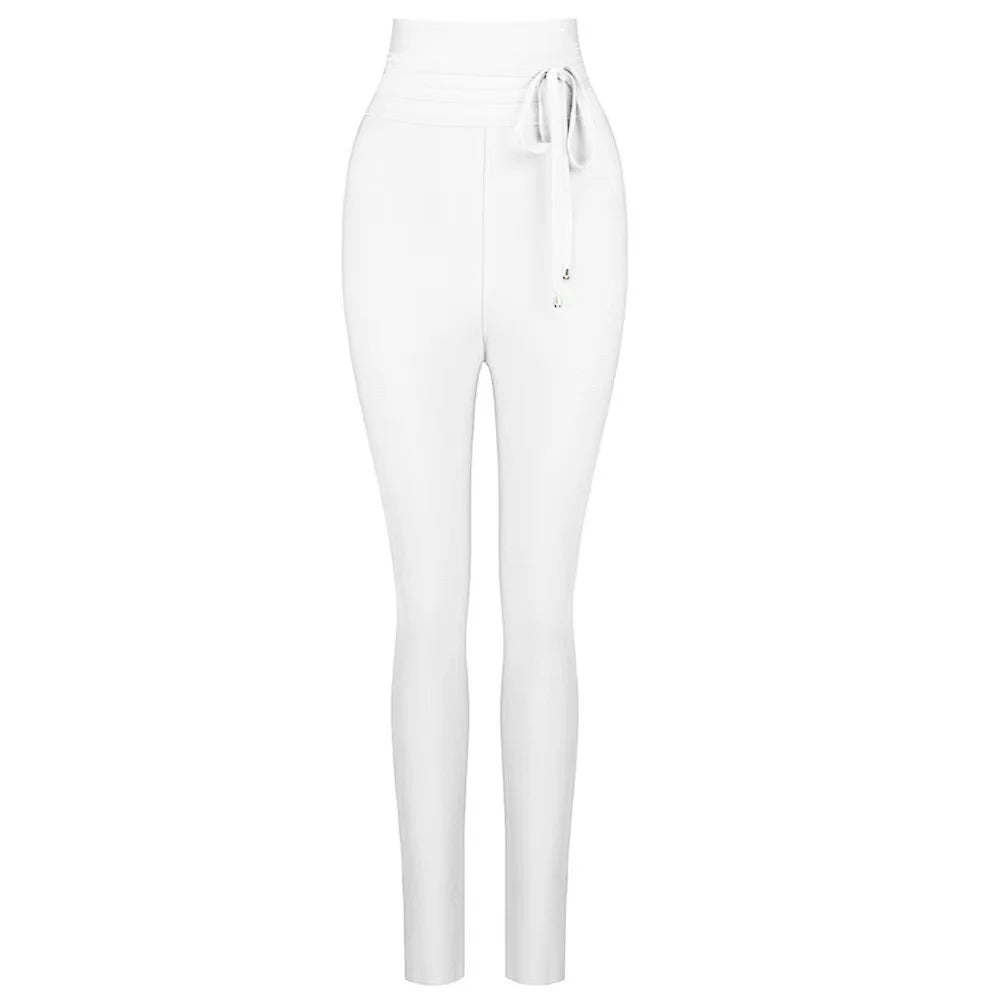 Stunning High Waist Stretch Pencil Pants