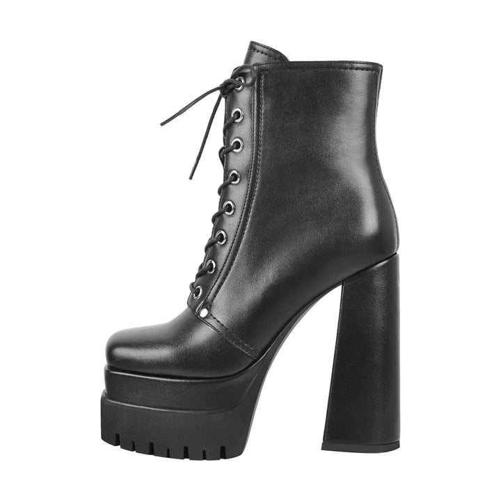 Trendy Side Zipper Ankle Boots
