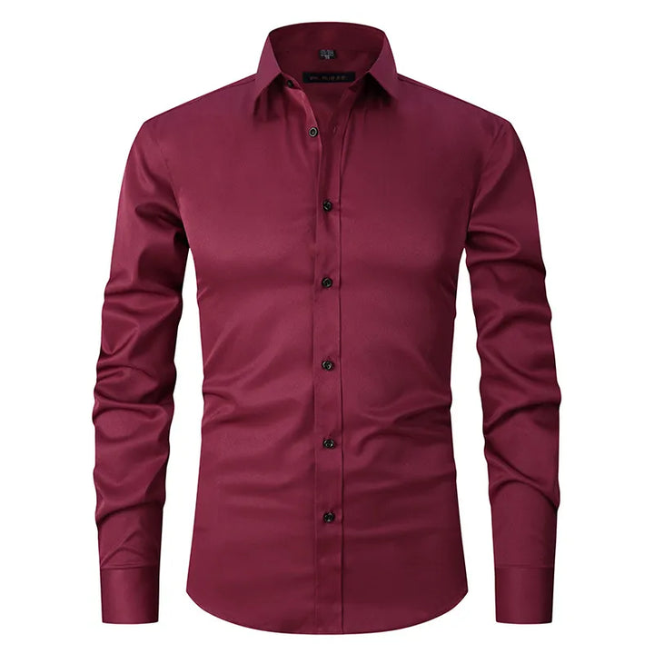 Anti Wrinkle Men's Long Sleeves Shirt | All For Me Today