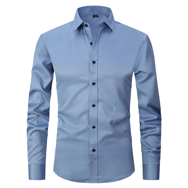 Anti Wrinkle Men's Long Sleeves Shirt | All For Me Today