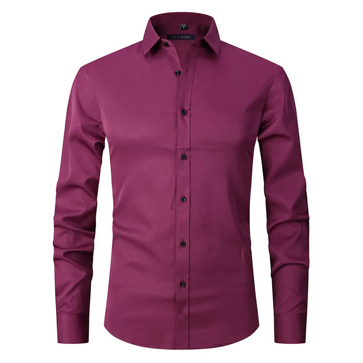 Anti Wrinkle Men's Long Sleeves Shirt | All For Me Today