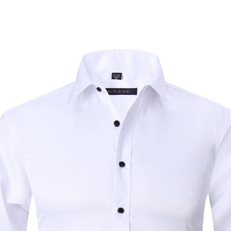 Anti Wrinkle Men's Long Sleeves Shirt | All For Me Today