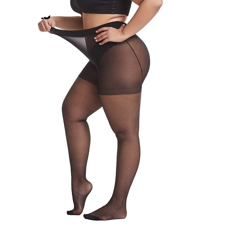 Arbitrary Cut Plus Size Women's Stockings | All For Me Today