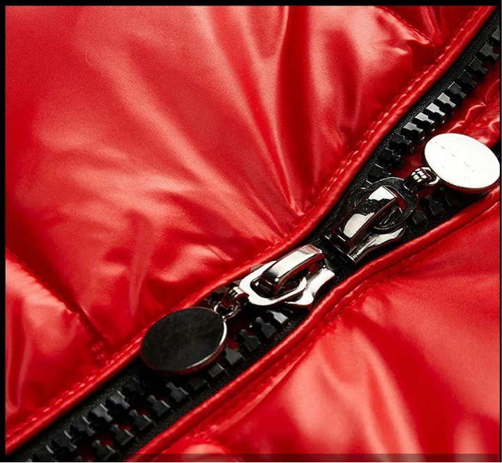 Shiny Thick Parka Ski Jacket