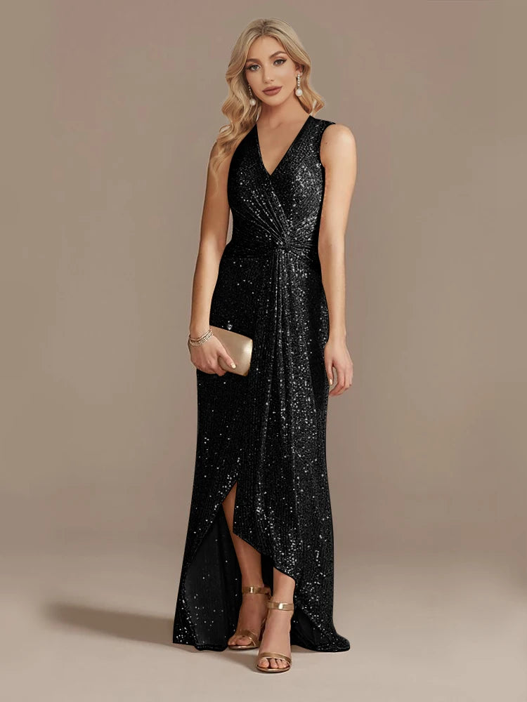 Bright Night Sequins Women's Prom Cocktail Dress | All For Me Today