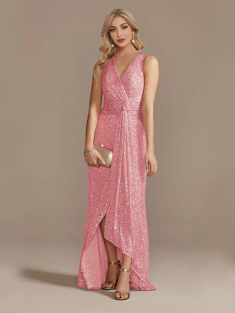 Bright Night Sequins Women's Prom Cocktail Dress | All For Me Today