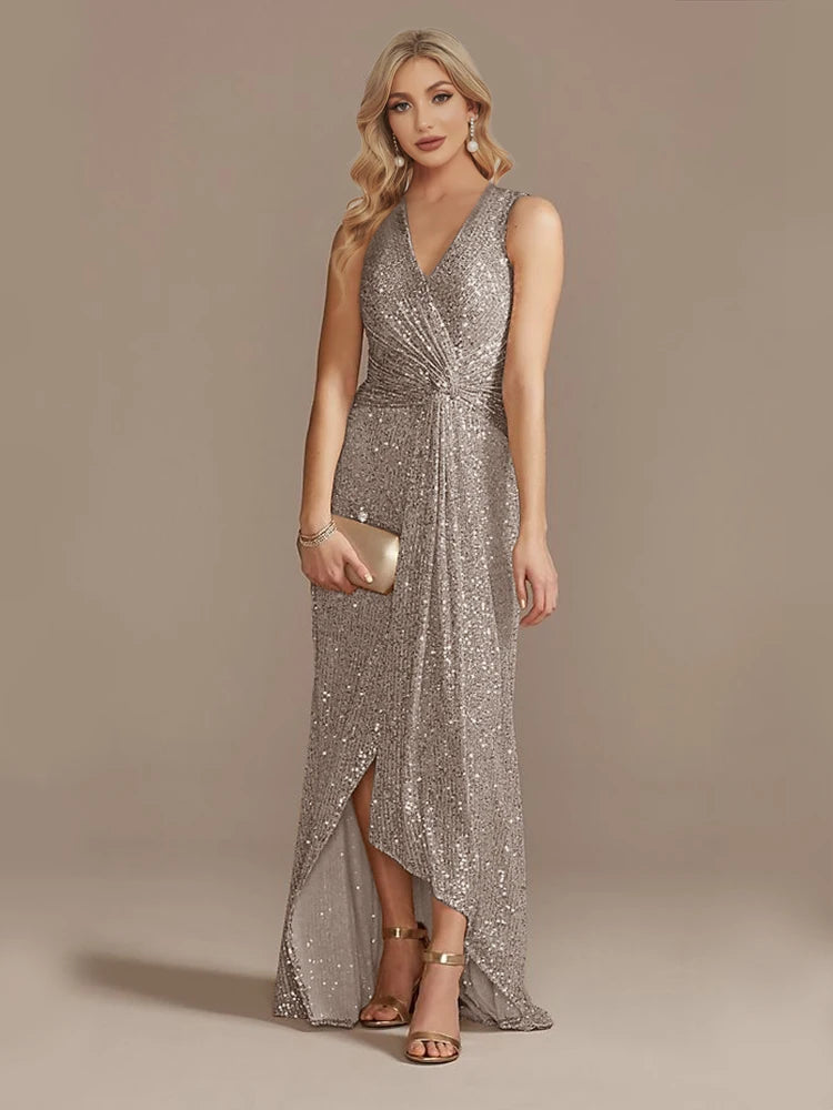 Bright Night Sequins Women's Prom Cocktail Dress | All For Me Today