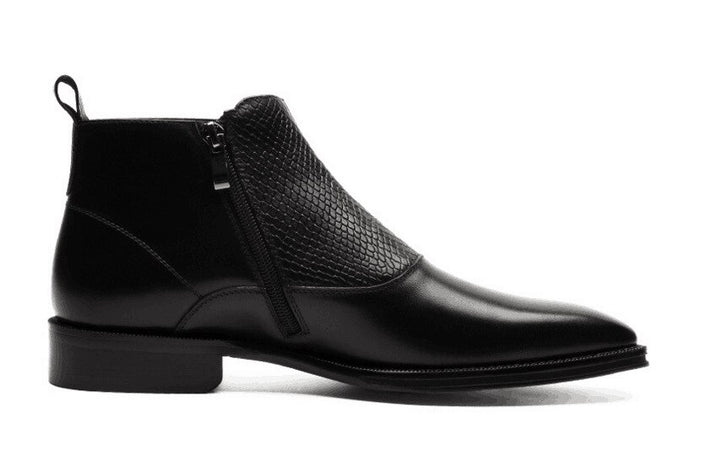 British Pointed Toe Men's Ankle Boots | All For Me Today