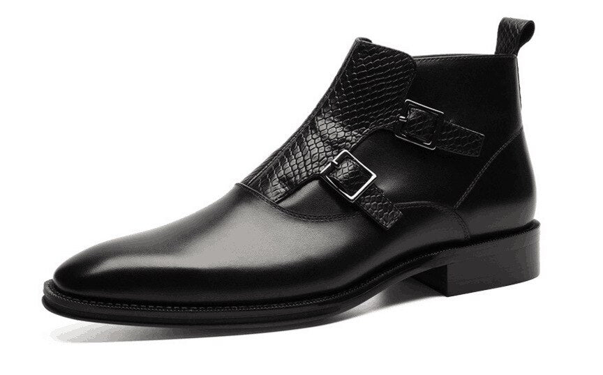 British Pointed Toe Men's Ankle Boots | All For Me Today