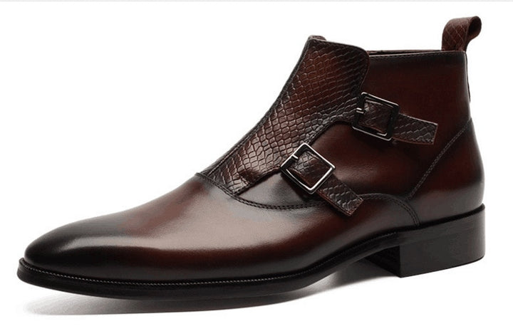 British Pointed Toe Men's Ankle Boots | All For Me Today