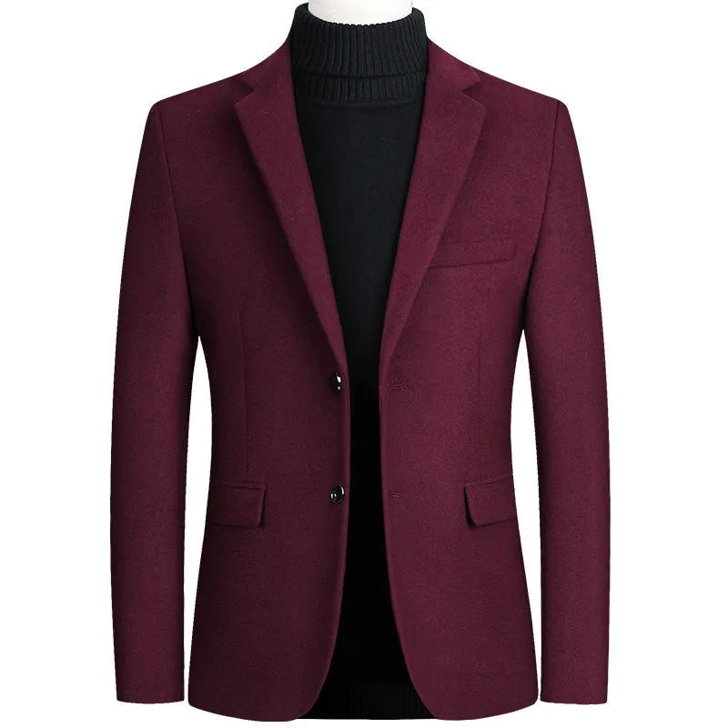 Business Men's Wool Blazer | All For Me Today