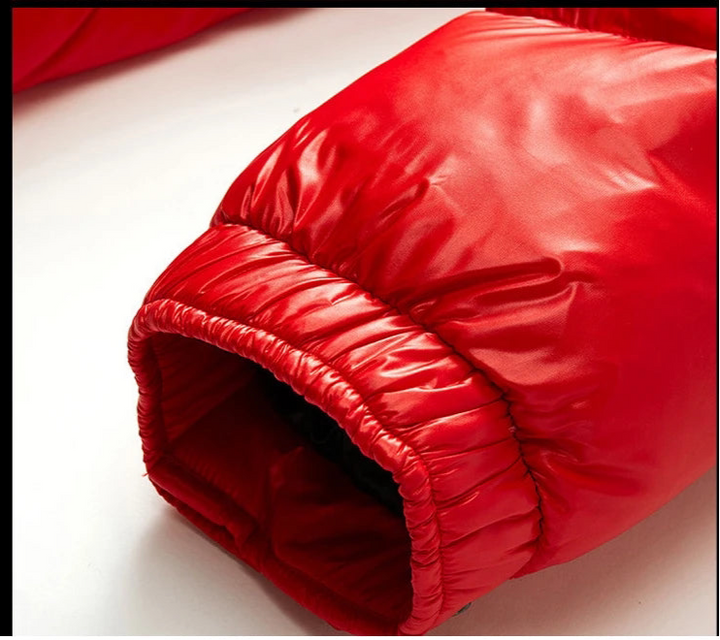 Shiny Thick Parka Ski Jacket