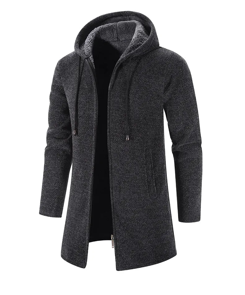 Chenille Men's Cashmere Coat | All For Me Today