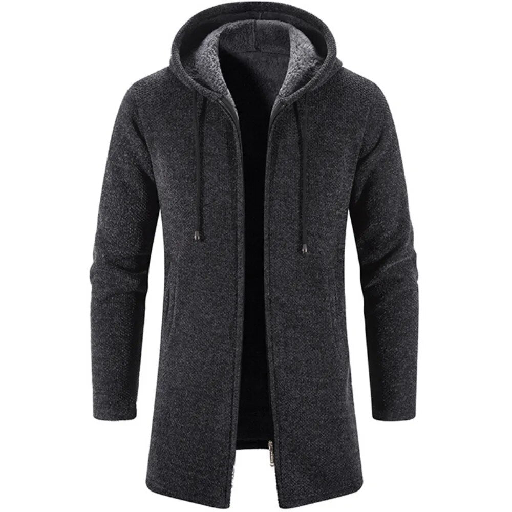 Chenille Men's Cashmere Coat | All For Me Today