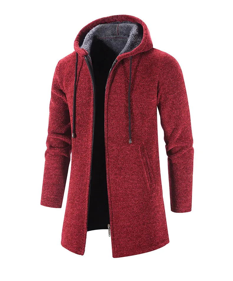 Chenille Men's Cashmere Coat | All For Me Today