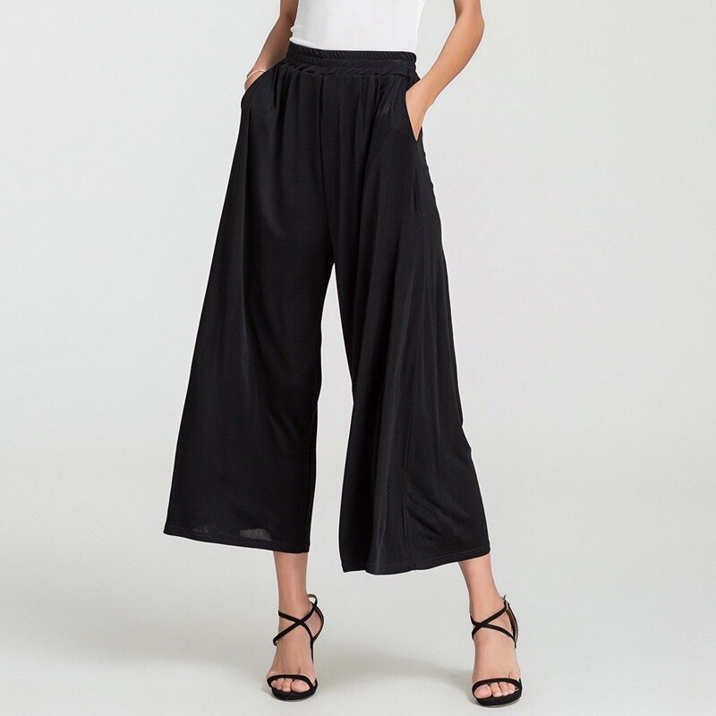 Comfortable Mulberry Silk Wide Leg Women's Pants | All For Me Today