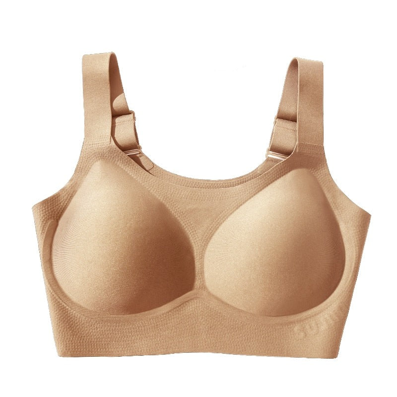 Comfortable Wire Free Women's Gather Bra | All For Me Today