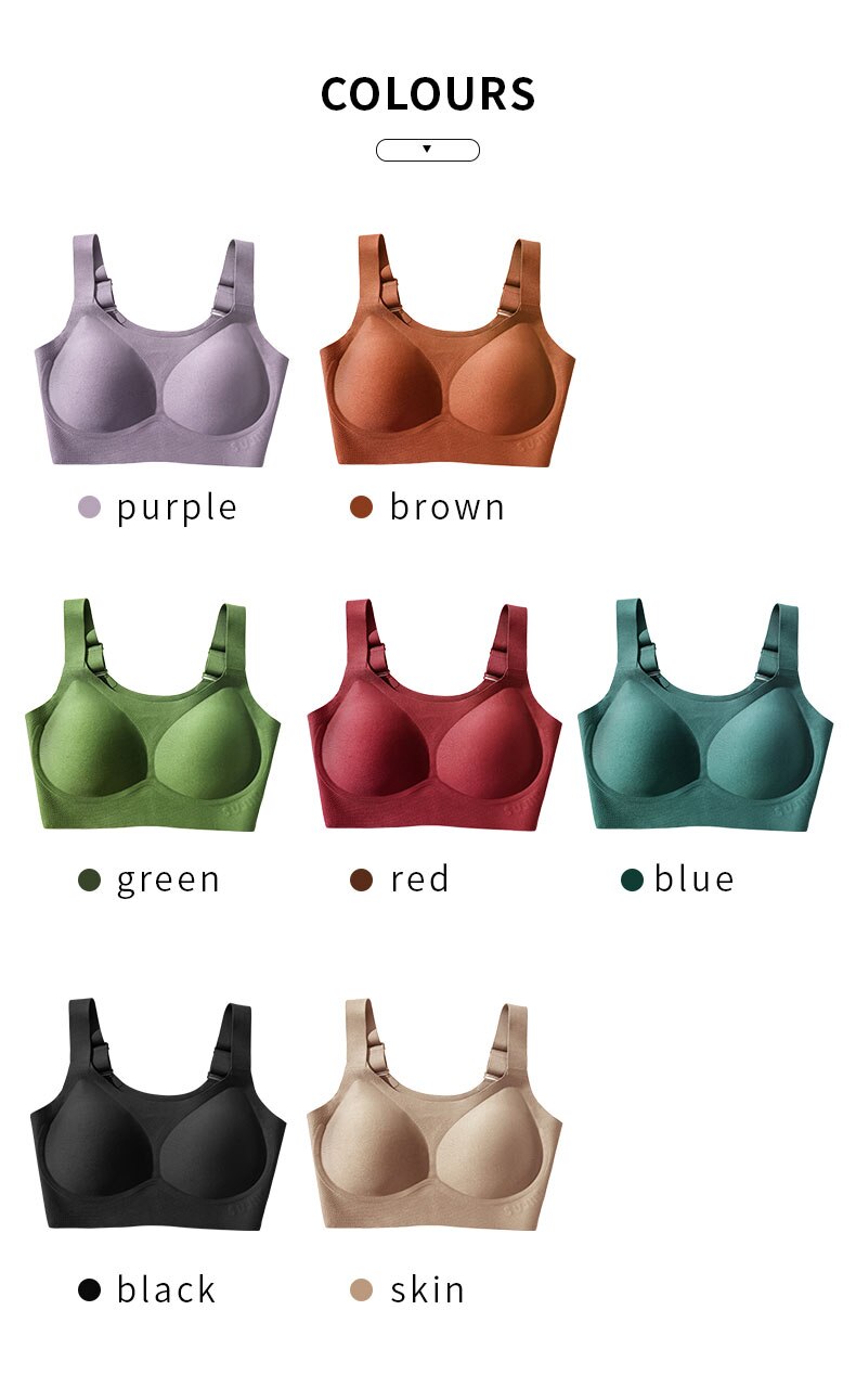 Comfortable Wire Free Women's Gather Bra | All For Me Today