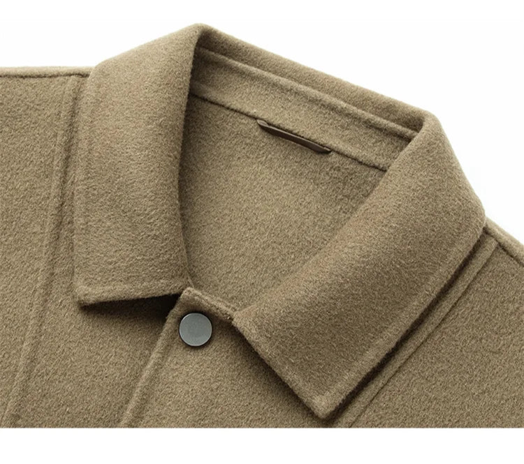 High-end Double-Sided Woolen Overcoat
