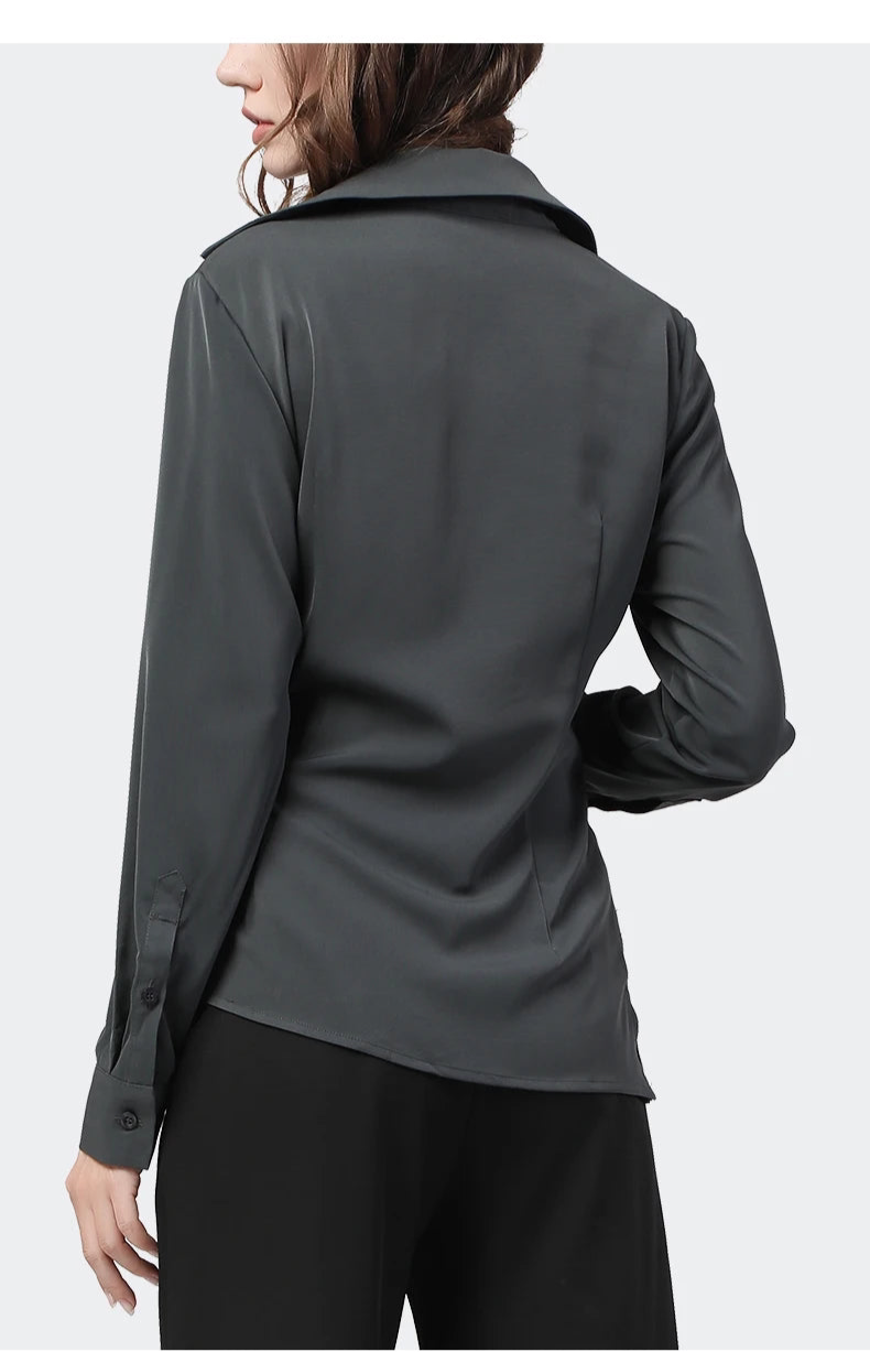 Refined Asymmetrical Hem Top