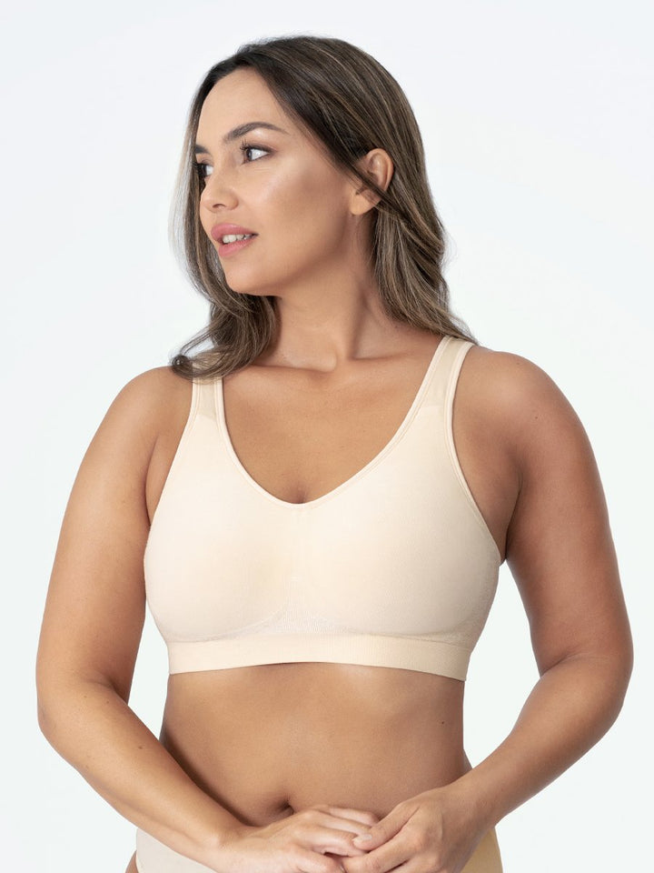 Daily Comfort Wireless Plus Size Women's Shaper Bra | All For Me Today