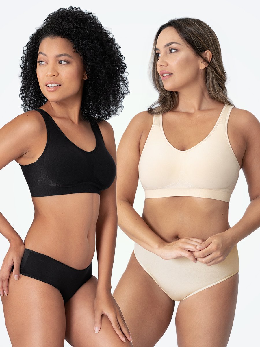 Daily Comfort Wireless Plus Size Women's Shaper Bra | All For Me Today