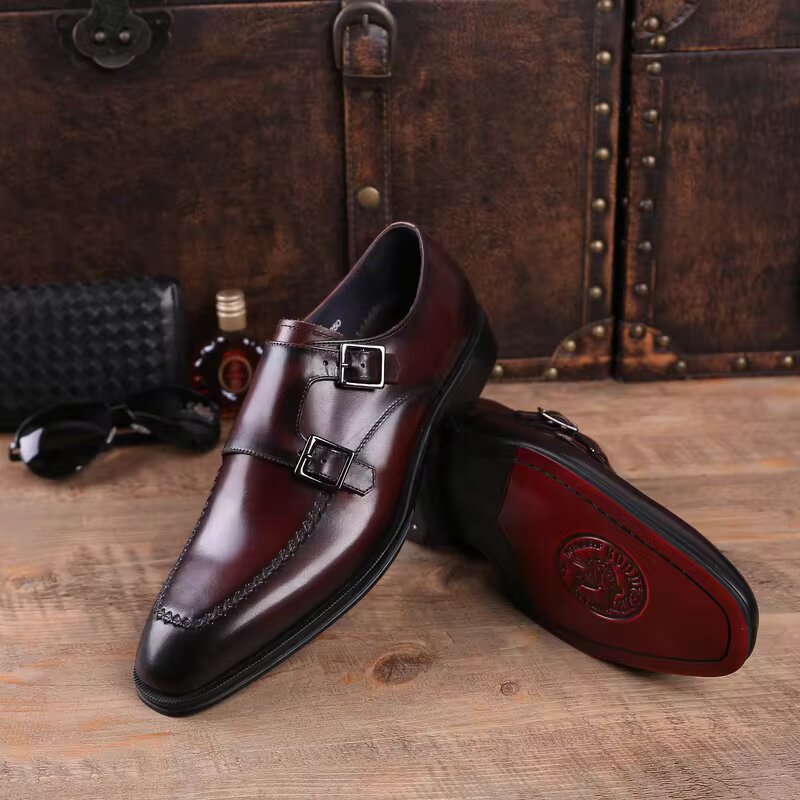 Double Monk Bridegroom Shoes for Men's | All For Me Today