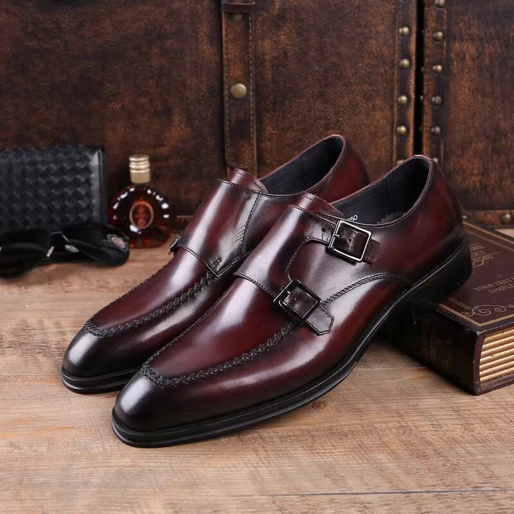 Double Monk Bridegroom Shoes for Men's | All For Me Today