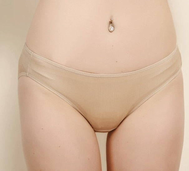 Double-sided Real Silk Women's Low Waist Brief | All For Me Today