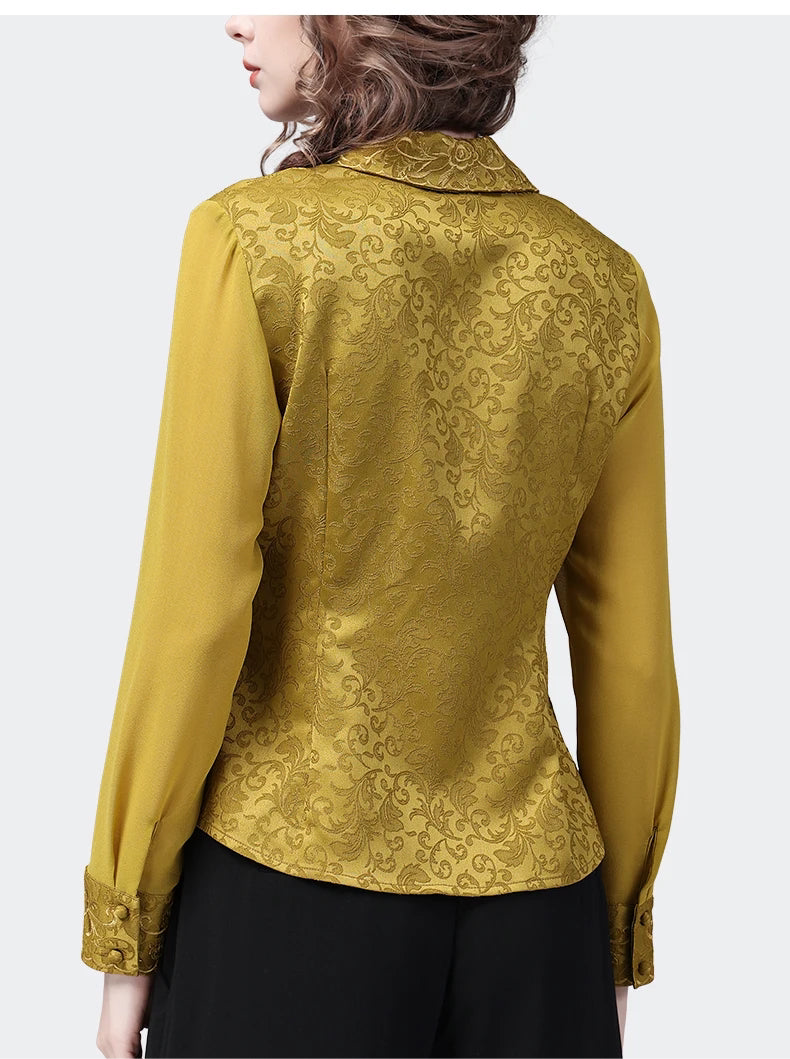 Vintage Retro Embroidered Top