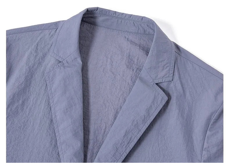 Casual Ice Silk Blazer Jacket