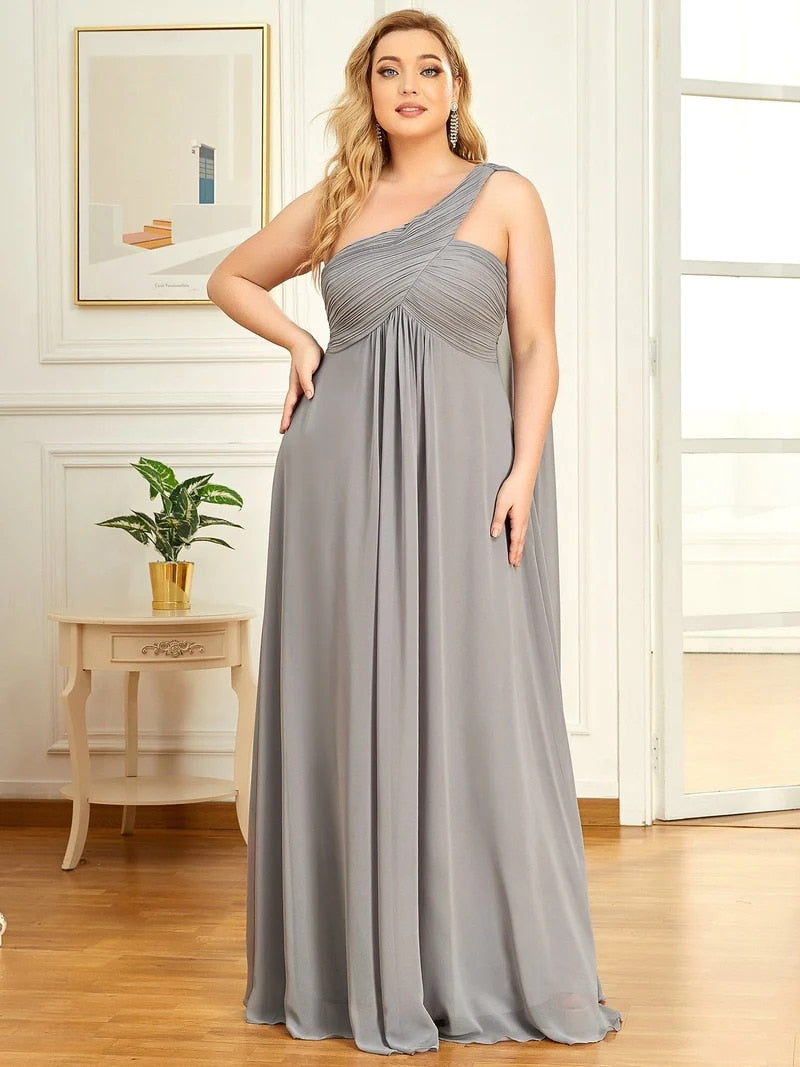 Elegant One Shoulder Cocktail & Party Dress | All For Me Today